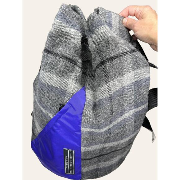 Liberte x Faribault Mill Wool Cinch Bag - Picture 2 of 6